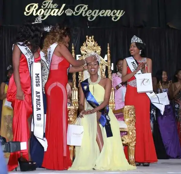 Checkout the Nigerian girl that won Miss Africa Great Britain